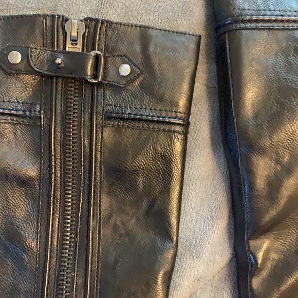 Franco Sarto Patriot Black Tumbled Moto Boot - Picture 3 of 3